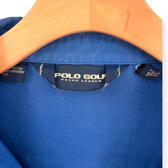 Polo Gold by Ralph Lauren | XL | Full Zip Collared Cotton Jacket - Picture 2 of 5